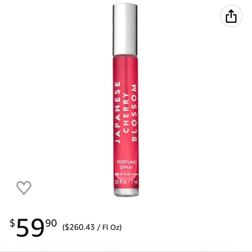Original Japanese Cherry Blossom Perfume Full strength